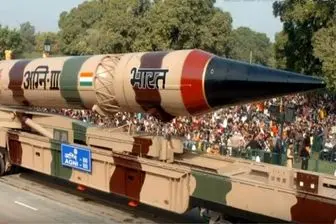هند موشک بالستیک با قابلیت حمل کلاهک هسته ای آزمایش کرد