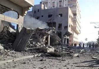 ۱۲ شهید در بمباران غزه/ سرنگونی پهپاد جاسوسی اسرائیل