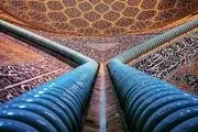 نمایی زیبا از شبستان مسجد جامع تبریز/ عکس