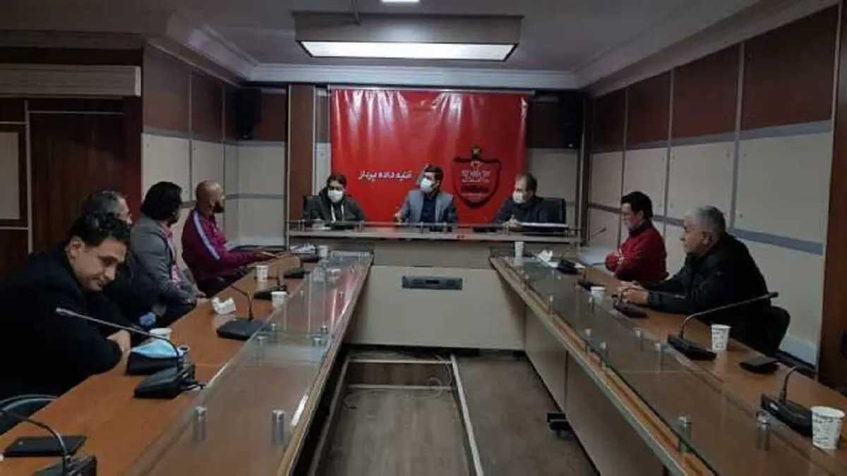جلسه شکوری با مربیان و مدیران آکادمی پرسپولیس