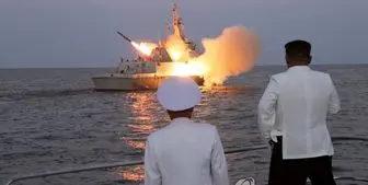آزمایش موشکهای کروز در رزمایش دریایی کره شمالی