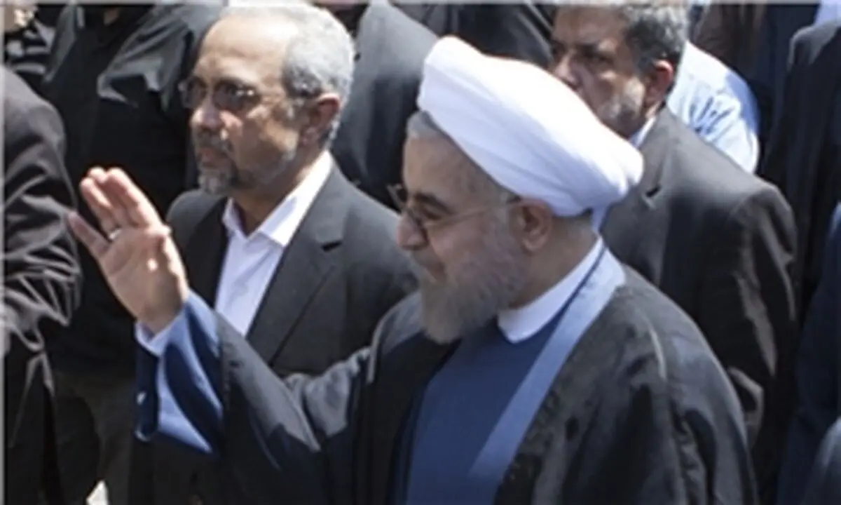 رئیس جمهور به جمع راهپیمایان روز قدس پیوست