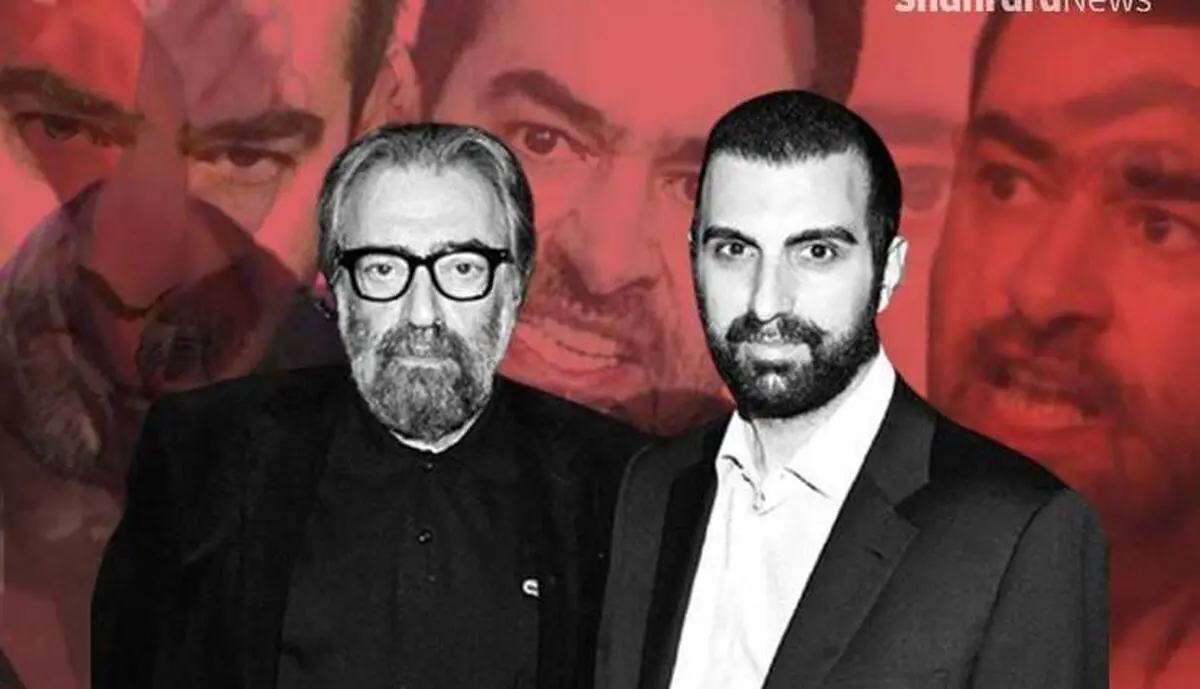 سلفی پولاد کیمیایی و پدرش با برج ایفل