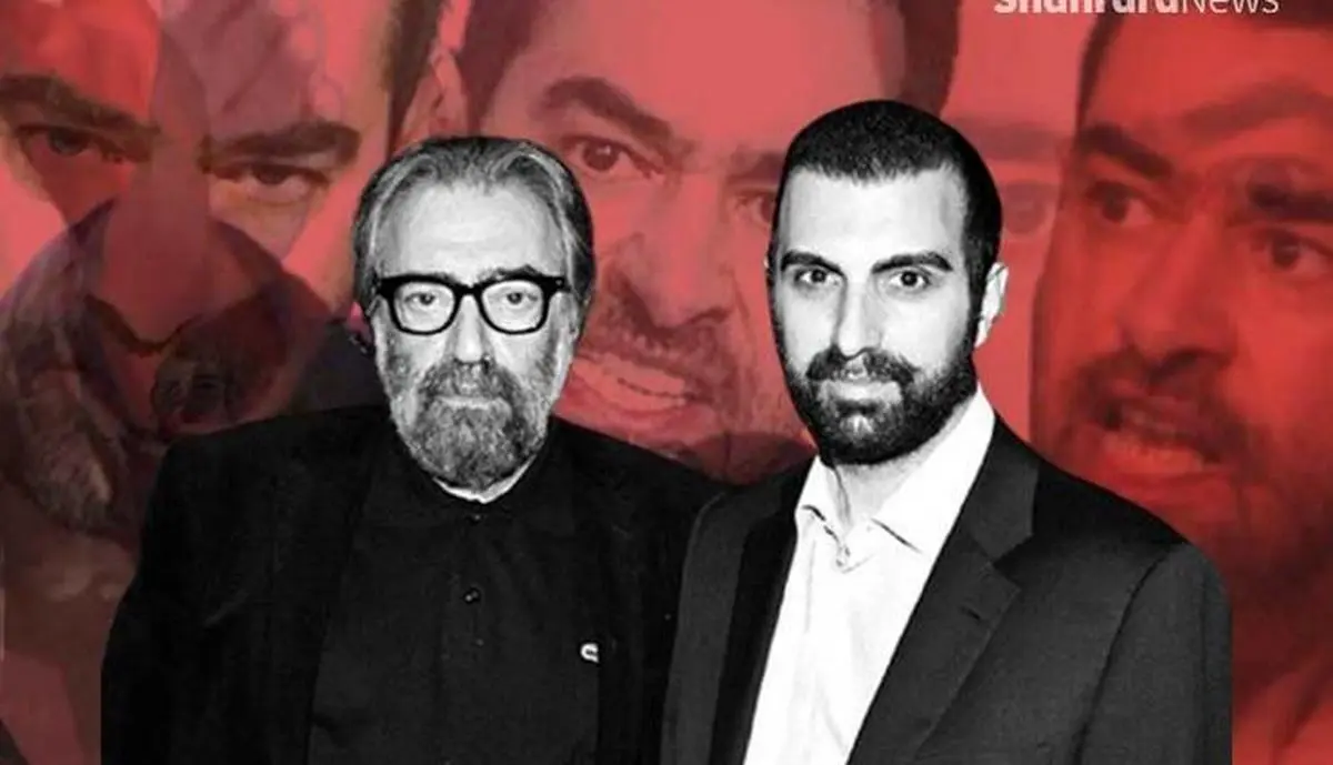 سلفی پولاد کیمیایی و پدرش با برج ایفل