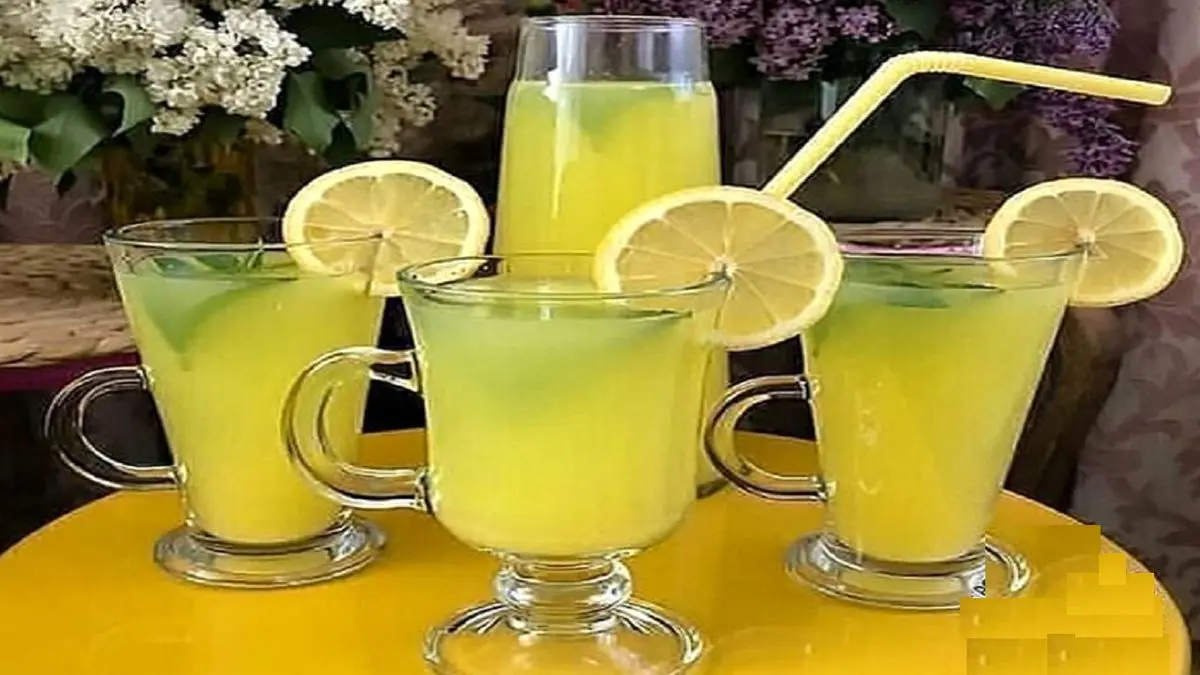 شربت به لیمو خانگی+دستور