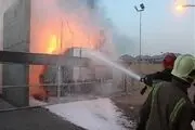پست برق سربداران طعمه حریق شد