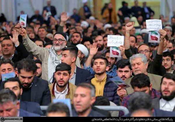 دیدار مردم آذربایجان شرقی با رهبر انقلاب/گزارش تصویری