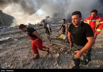 انفجار روز گذشته در بیروت /گزارش تصویری