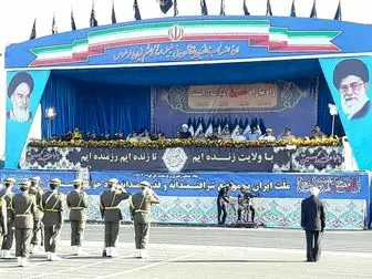 رژه بزرگ نیروهای مسلح در تهران آغاز شد