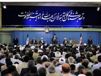 دیدار مسئولان نظام و جمعی از قشرهای مختلف مردم با رهبر معظم انقلاب اسلامی