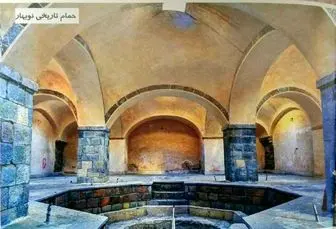 رمت حمام تاریخی عجبشیر در ایستگاه پایانی