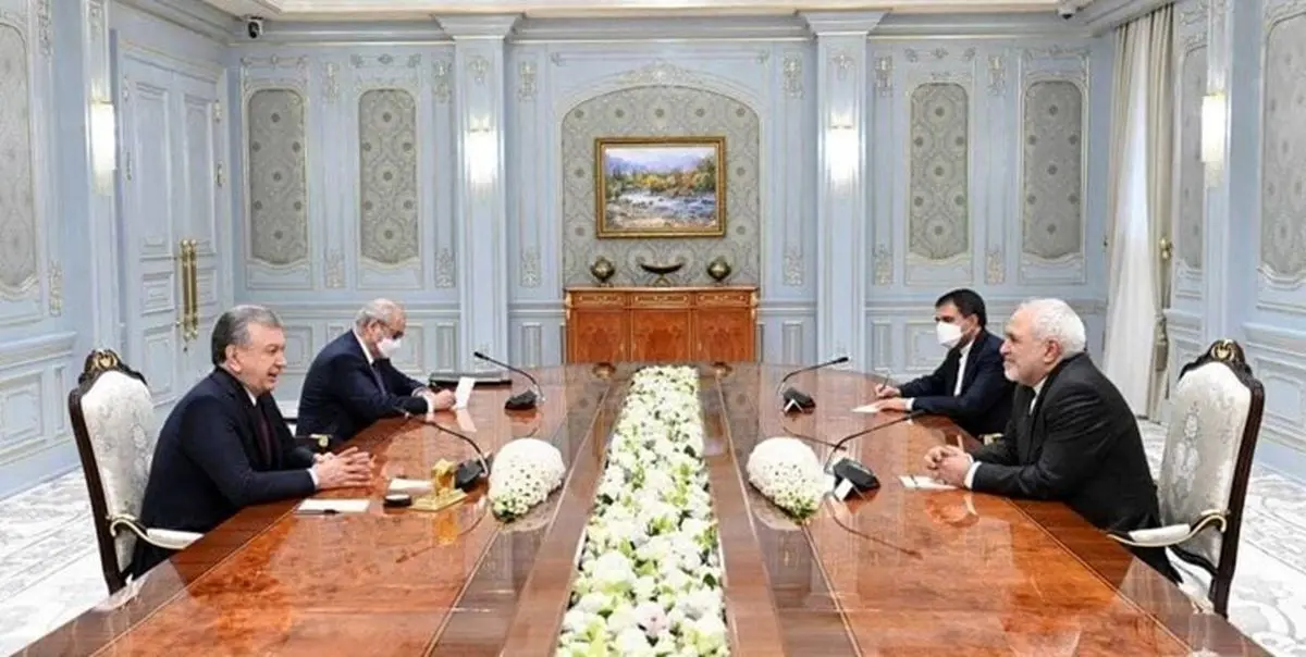 گزارش توئیتری ظریف از سفر به ازبکستان