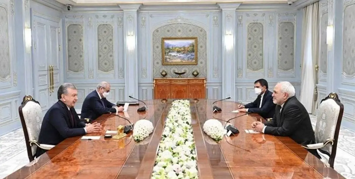 گزارش توئیتری ظریف از سفر به ازبکستان