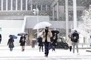 بارش برف ۲ متری در ژاپن+ تصاویر 