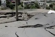 رانش زمین در کرج/ گزارش تصویری

