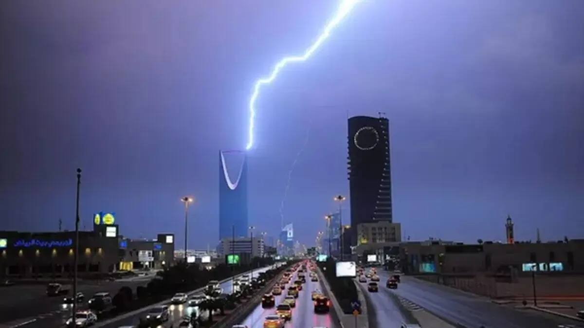 تغییرات عجیب آب و هوایی در عربستان