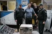 گاوصندوق خارج شده از پلاسکو تحویل پلیس شد