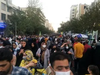 حضور پرشور مردم تهران در مهمانی غدیر+تصاویر