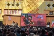  مراسم سالگرد شهادت حاج قاسم سلیمانی با حضور اهالی ورزش
