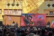  مراسم سالگرد شهادت حاج قاسم سلیمانی با حضور اهالی ورزش
