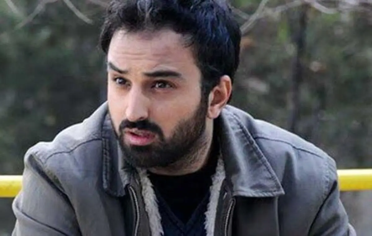 کاوه خداشناس بر بام تهران /عکس