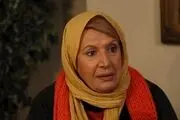 شهین تسلیمی در نمایی از سریال رعدوبرق /عکس