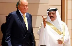
رشوه شاه بحرین به پادشاه قبلی اسپانیا
