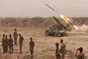 موشک‌باران مواضع مزدوران سعودی توسط ارتش یمن