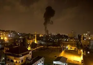 وقوع چند انفجار پیاپی در غزه