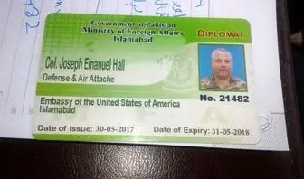 ممنوع الخروجی دیپلمات آمریکایی از پاکستان