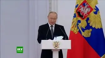 پوتین: مردم روسیه اکنون بیش از هر زمانی به اتحاد نیاز دارند