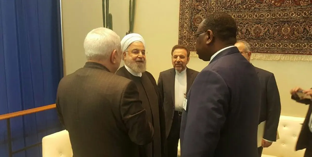 روسای جمهوری لیبریا و سنگال با روحانی دیدار کردند