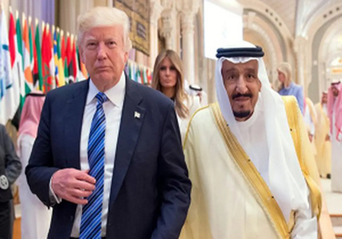 ترامپ: به سلمان گفتم اگر ما نباشیم، ایران دو هفتهای عربستان را میگیرد