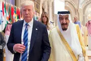 ترامپ: به سلمان گفتم اگر ما نباشیم، ایران دو هفته‌ای عربستان را می‌گیرد