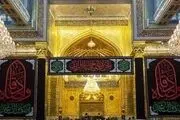 سیاه پوش شدن کربلا به مناسبت شهادت امام صادق(ع)/ گزارش تصویری