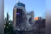 انفجار هتل ۱۸ طبقه در ویرجینیا/ فیلم