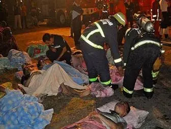 حریق یودی بحیاة ۱۲ شخصاً بمستشفى فی تایوان