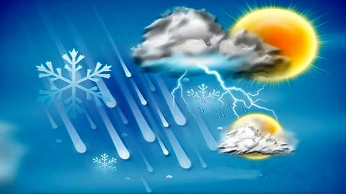 رگبار پراکنده در آسمان استانهای جنوب و جنوب شرقی کشور