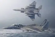 ناتوانی جنگنده F۱۶ آمریکا در انهدام پهپاد شاهد ۱۳۶