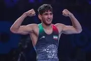 پیروزی پشتام در یک مبارزه نزدیک در مسابقات جهانی کشتی فرنگی