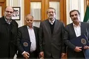 لاریجانی با نمایندگان مسیحی دیدار کرد