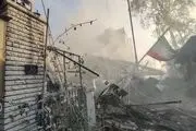 ببینید| حمله اسرائیل به کنسولگری ایران در سوریه از ۴ زاویه

