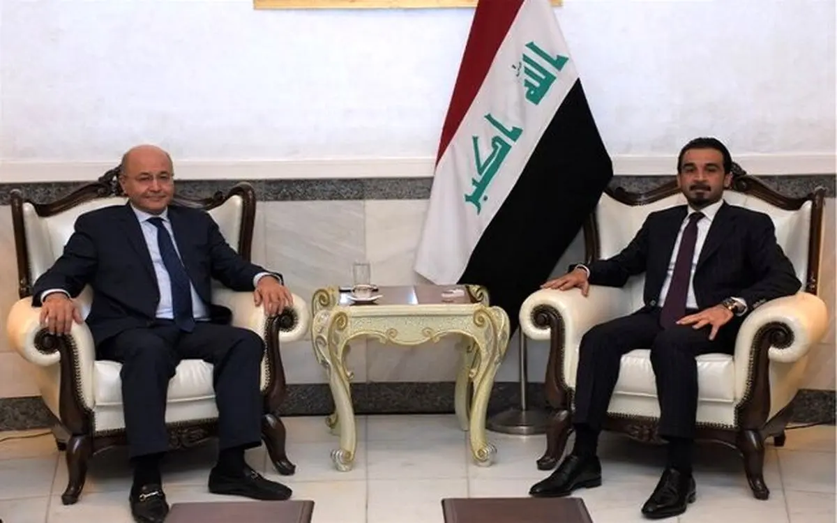 رئیسجمهور و رئیس پارلمان عراق بر لزوم تشکیل سریع دولت تاکید کردند