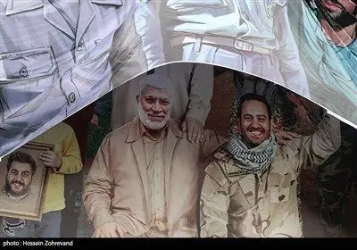 رونمایی از دیوارنگار سپاه محمد رسول الله (ص)/گزارش تصویری