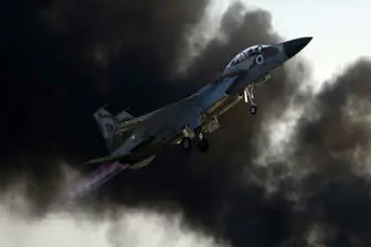 پرواز جنگنده‌های اسرائیل در آسمان لبنان

