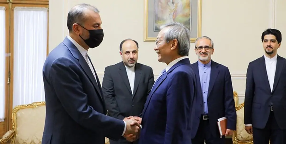 دیدار دبیرکل سازمان شانگهای با امیرعبداللهیان