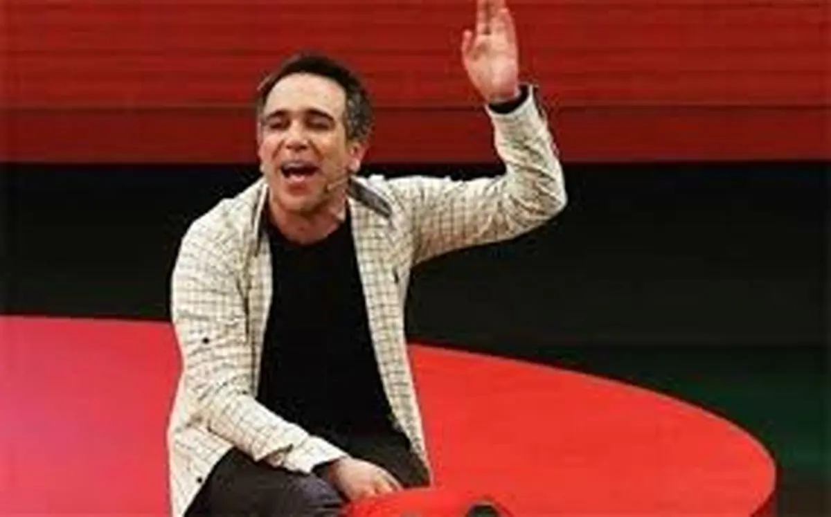 امیر کربلایی زاده با گریم بچه های تخس /عکس