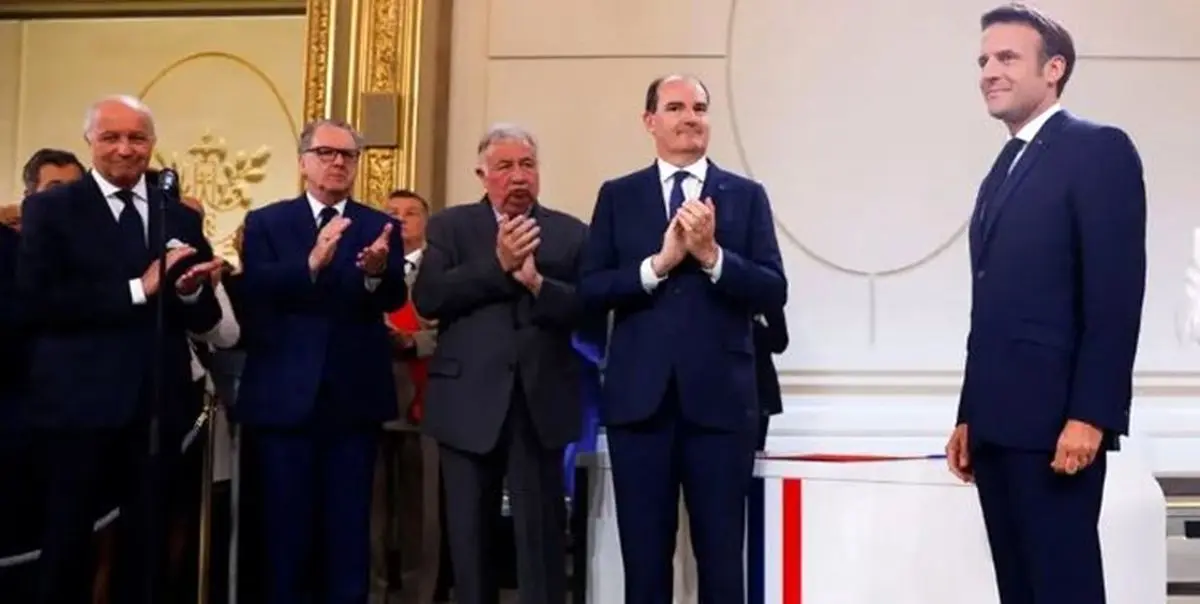 ماکرون برای دور دوم ریاست جمهوری سوگند یاد کرد