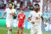 گل اول تیم ملی ایران به ازبکستان توسط رامین رضاییان