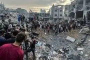 فیلم قرائت قرآن جوان مجروح فلسطینی در غزه